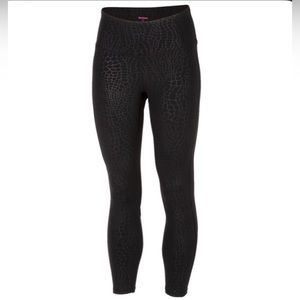 NWT JUICY COUTURE sport high waist croc print leggings